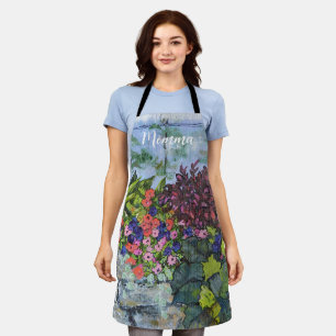 Tablier Rêve d'art de Gardener Apron Fleurs d'été