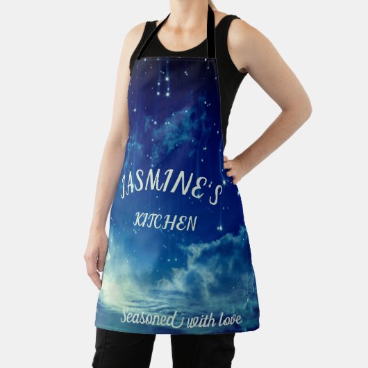 TABLIER RÊVES AU CLAIR DE LUNE | CADEAU CÉLESTE PE (Insitu)