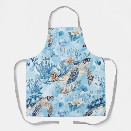 Tablier Rêves sous la mer (Recto)