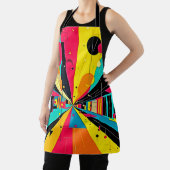 Tablier Rêves vifs : une odyssée néon (Insitu)