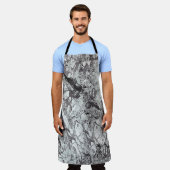 Tablier Revêtement de marbre gris (Porté)