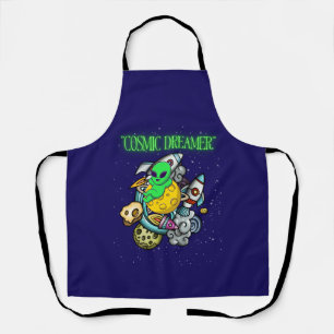 Tablier rêveur cosmique