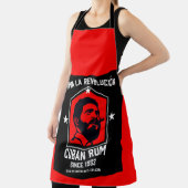 Tablier Révolution des buveurs de rhum Libre à Cuba (Insitu)