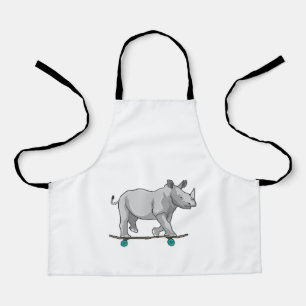 Tablier Rhino en patinage avec skateboard