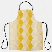 Tablier Rhombus jaune (Recto)