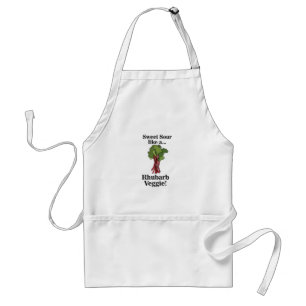 Tablier Rhubarbe Légume Nourriture Drôle