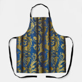 Tablier Rideaux dorés 1 (Recto)