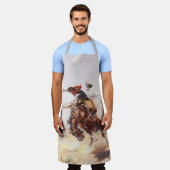 Tablier Rider Vintage Rodeo Cowboy Bronc (Porté)