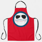 Tablier Ridin' avec lunettes Biden Aviator (Recto)