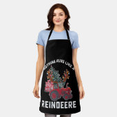 Tablier Rien Ne Fonctionne Comme Un Reindeere Tractor (Porté)