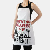 Tablier Rien ne me fait peur Je suis un barman (Insitu)