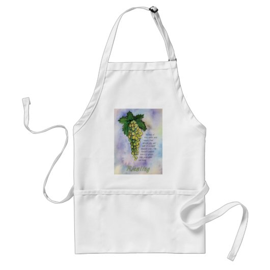 Tablier Riesling Vin Blanc Apron (Devant)