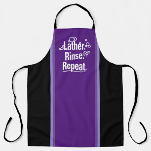 Tablier Rincer Lather Répéter White Gfx Purple Stripes