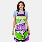 Tablier Rire fort (Porté)