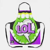 Tablier Rire fort (Recto)