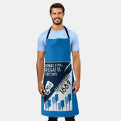 Tablier Rivière Thames Regatta - Vintage Retro Style Rowin (Porté)