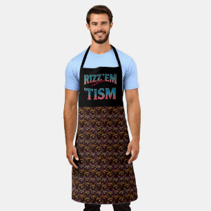 Tablier Rizz Em With The Tism Mème Autisme Drôle Raton Lav