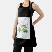 Tablier Robe de Noël tortue A Line (Insitu)