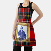 Tablier Robert Burns Supper Royal Stewart Plaid Jan 25 (Insitu)