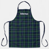 Tablier Robertson Tartan Plaid Monogramme (Recto)