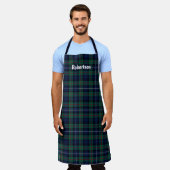 Tablier Robertson Tartan Plaid Monogramme (Porté)