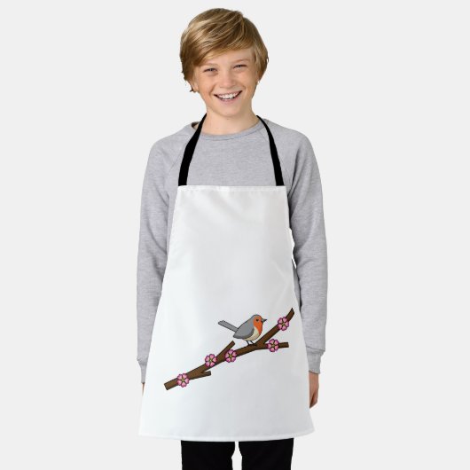 Tablier Robin sur Sakura (Porté)