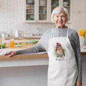 Tablier Robin Winter Delight, sur mesure