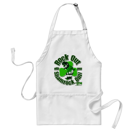 Tablier Roche avec votre shamrock ! (Devant)