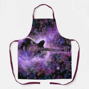 Tablier Rock Guitare Music Apron - Rock N Roll 
