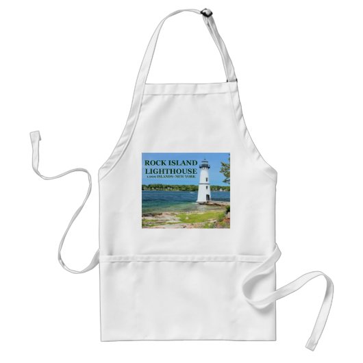 Tablier Rock Island Lighthouse, New York Apron (Devant)