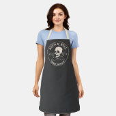 Tablier "Rock n'Roll" Funny Baking Chef (Porté)