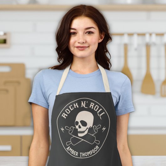 Tablier "Rock n'Roll" Funny Baking Chef