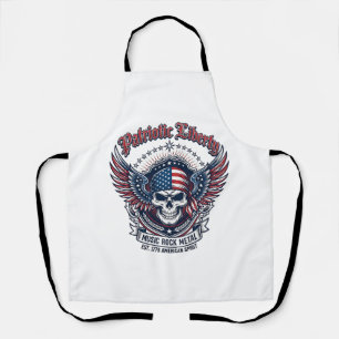 Tablier Rocker du bandana patriotique Méta musique Old Glo