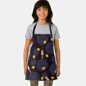 Tablier Rocket in Space Motif (Insitu)