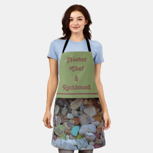 Tablier Rockhound Roches colorées Photo Nature Master Chef