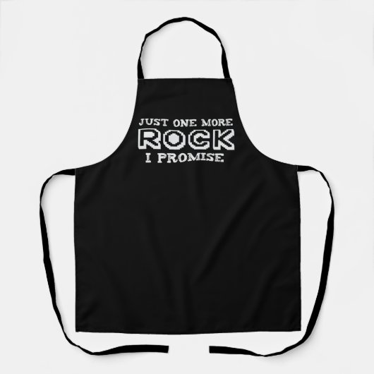 Tablier Rockhound Rock Joke Collector (Recto)