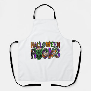 Tablier Rocks d'Halloween
