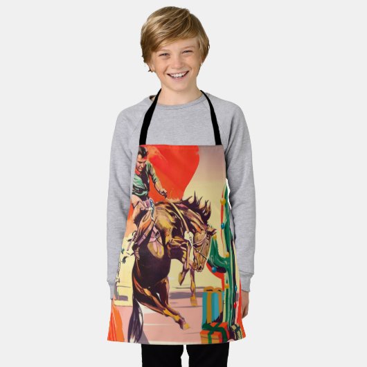 Tablier Rodéo de Christmas (Porté)