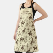 Tablier Rodéo Wild West personnalisé (Insitu)