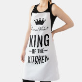 Tablier Roi de cuisine personnalisée (Insitu)