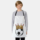 Tablier Roi de la Couronne de football (Porté)