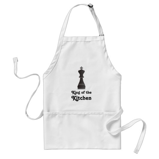 Tablier Roi de la cuisine (Devant)