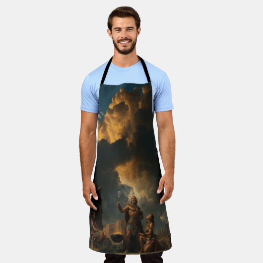 Tablier Roi des Charbons (Porté)