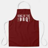 Tablier Roi Du BBQ (Recto)