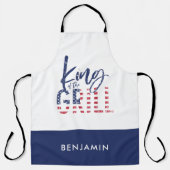Tablier Roi du grill (Recto)