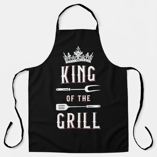 Tablier Roi du Grill (Recto)