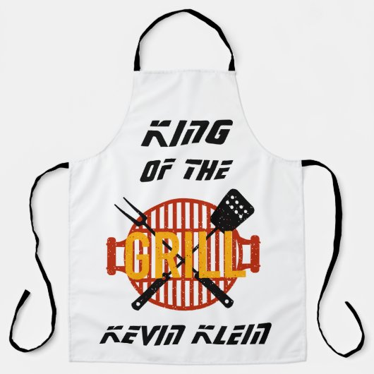 Tablier Roi du Grill (Recto)