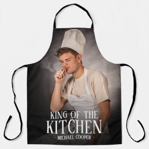 Tablier Roi moderne de la cuisine Photo   Porte-nom