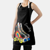 Tablier Rollerskates art des années quatre-vingts (Insitu)