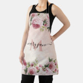 Tablier Romantique mignon girly rose Parties scintillant M (Insitu)